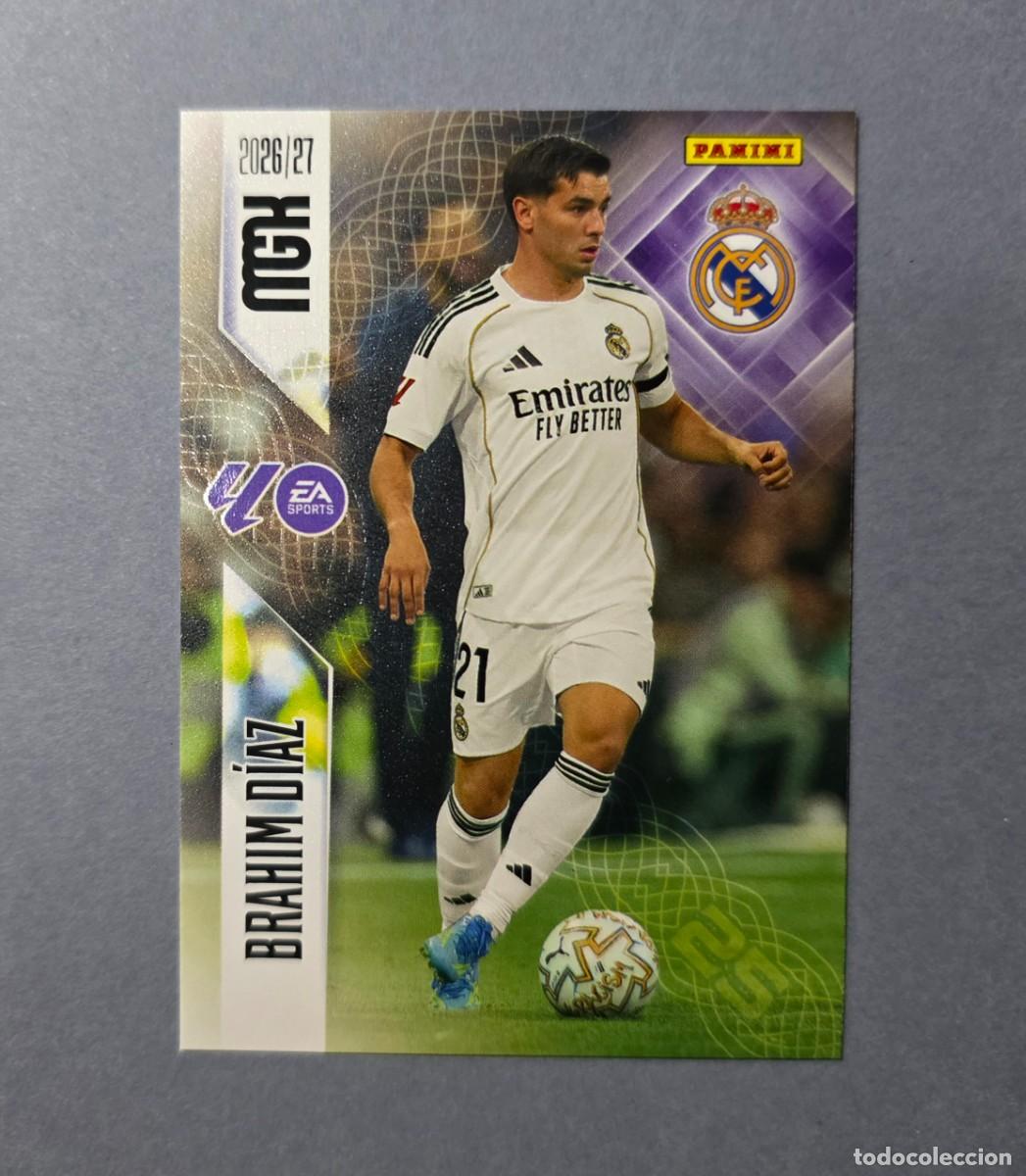 Cromos de f&uacute;tbol: 230 BRAHIM D&Iacute;AZ - REAL MADRID - MEGACRACKS 2026-27 - MGK 26/27 (NUEVO)
