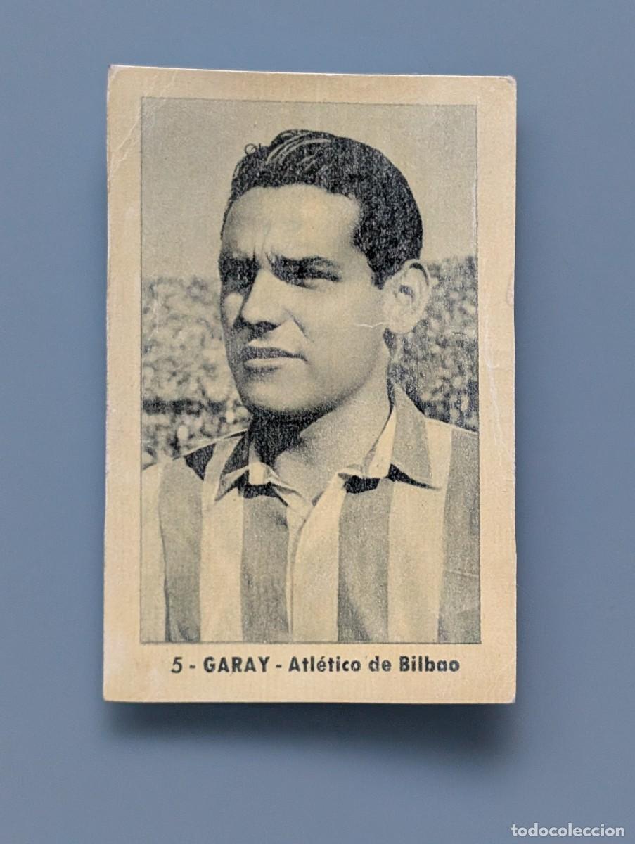 Cromos de f&uacute;tbol: DIFICIL CROMO RARE CARD GARAY ATHLETIC ATLETICO BILBAO ED RUIZ ROMERO 1952 1952/53 1953 VIZCAYA
