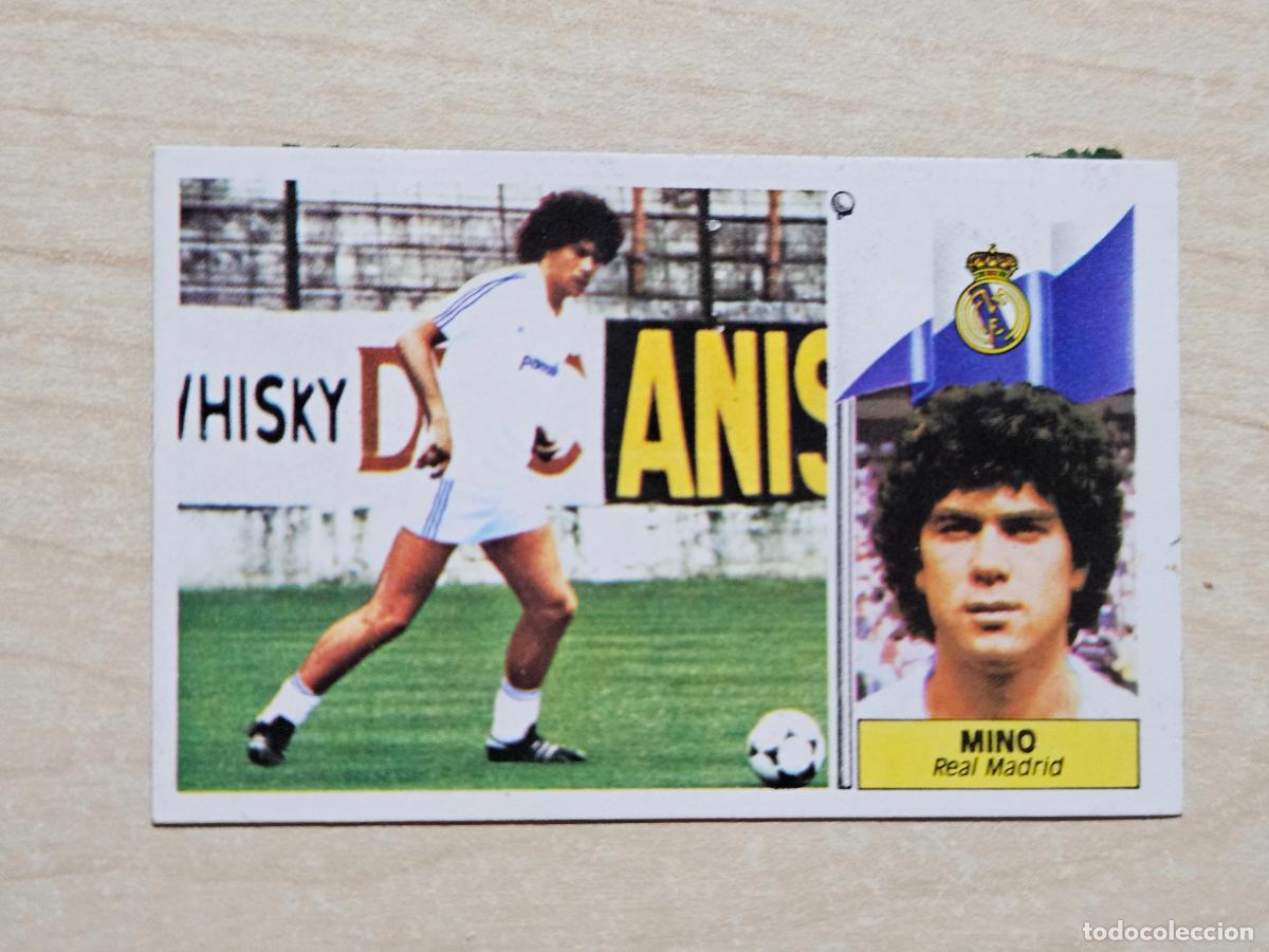 Cromos de f&uacute;tbol: EDICIONES ESTE 86 87 FICHAJE N&ordm; 7 MINO REAL MADRID CROMO RECUPERADO BUEN ESTADO