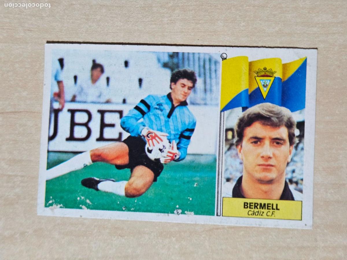 Cromos de f&uacute;tbol: EDICIONES ESTE 86 87 FICHAJE N&ordm; 22 BERMELL - CROMO RECUPERADO