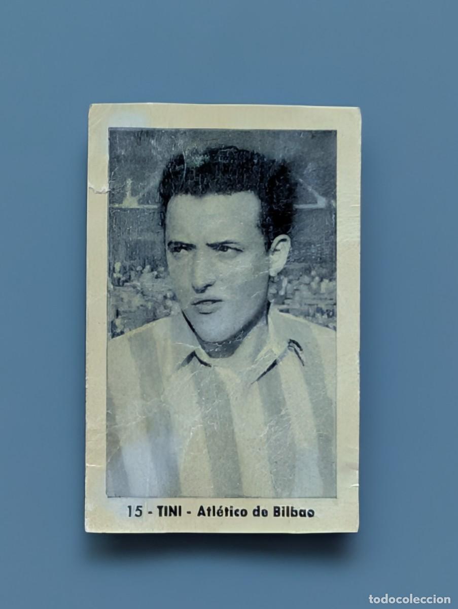 Cromos de f&uacute;tbol: DIFICIL CROMO RARE CARD TINI ATHLETIC ATLETICO BILBAO ED RUIZ ROMERO 1952 1952/53 1953 VIZCAYA