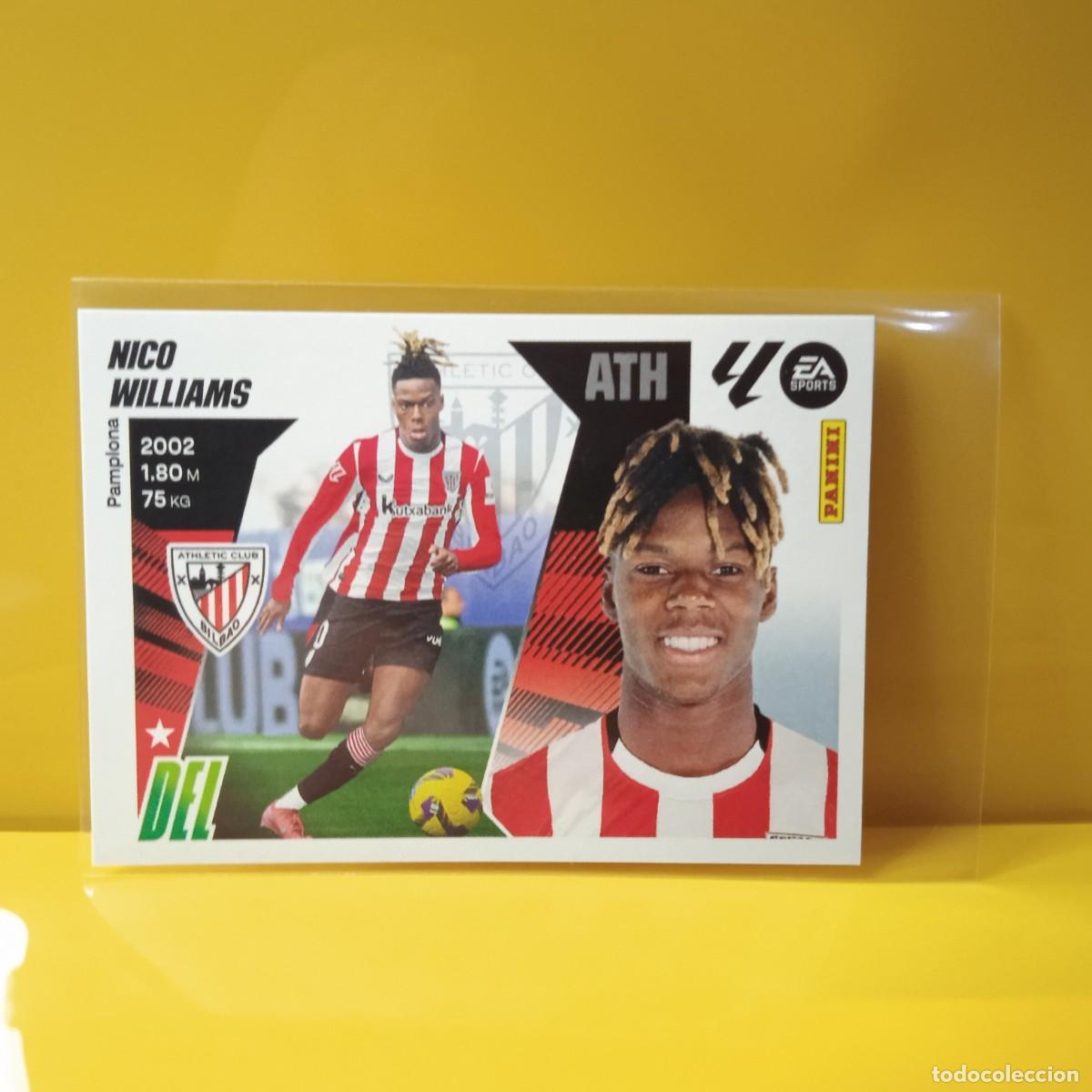 Cromos de f&uacute;tbol: EDICIONES ESTE 2025 2026 25 26 ATHLETIC DE BILBAO NICO WILLIAMS 16