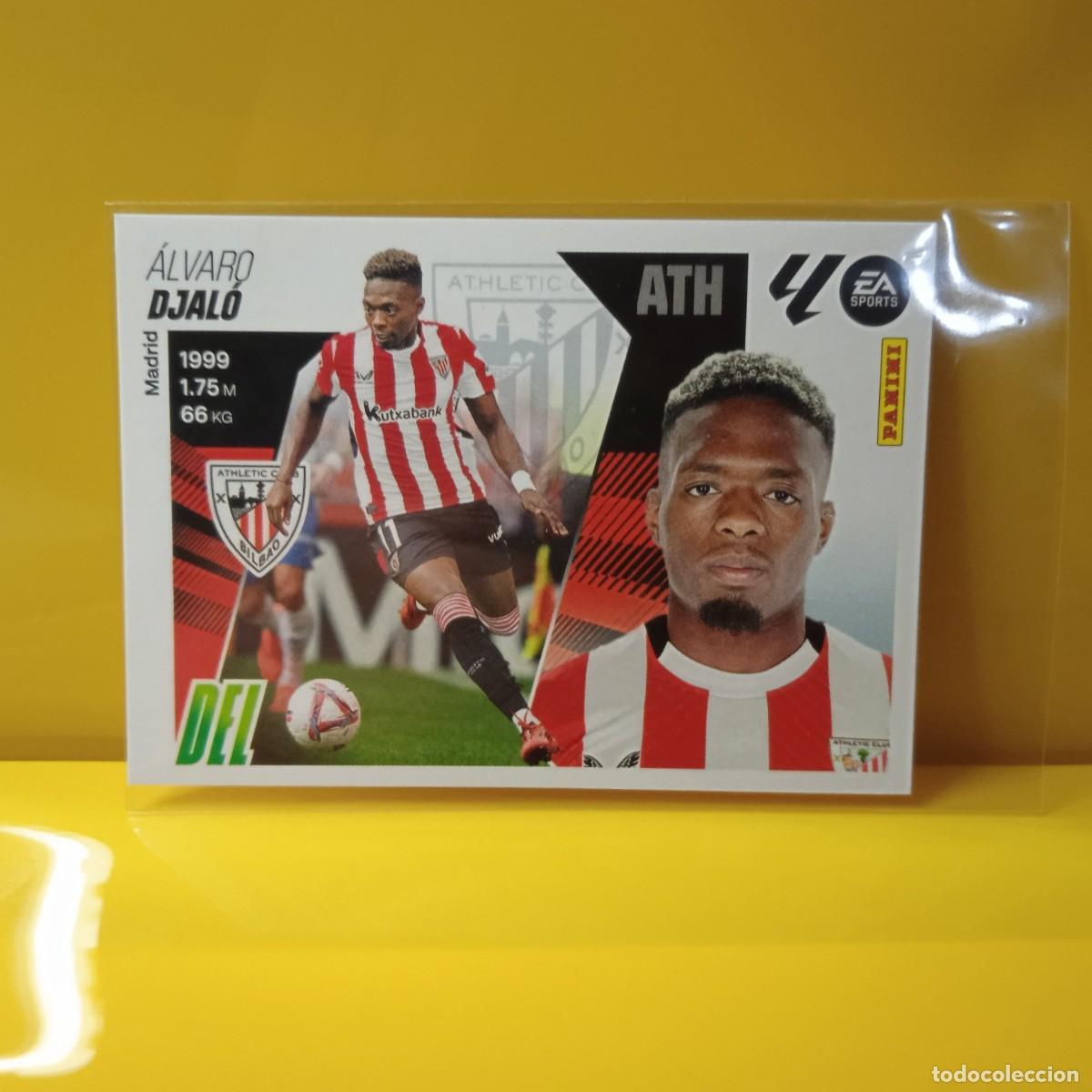 Cromos de f&uacute;tbol: EDICIONES ESTE 2025 2026 25 26 ATHLETIC DE BILBAO DJAL&Oacute; 17B 17 B
