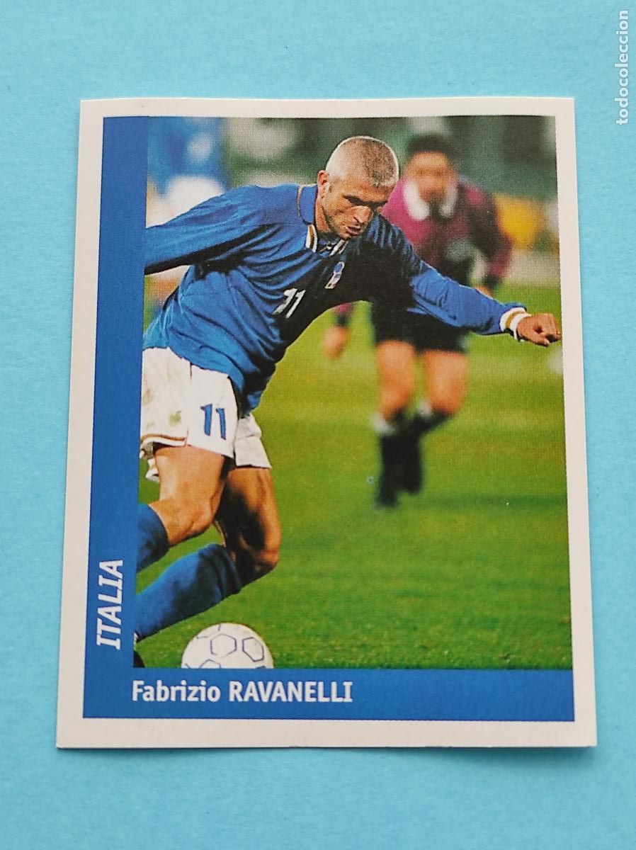 Cromos de f&uacute;tbol: 77 FABRIZIO RAVANELLI (ITALIA) - CROMO MUNDIAL FRANCIA 1998 DS FRANCE 98 DSWC98 WORLD CUP