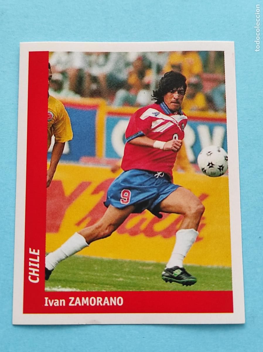 Cromos de f&uacute;tbol: 89 IVAN ZAMORANO (CHILE) - CROMO MUNDIAL FRANCIA 1998 DS FRANCE 98 DSWC98 WORLD CUP