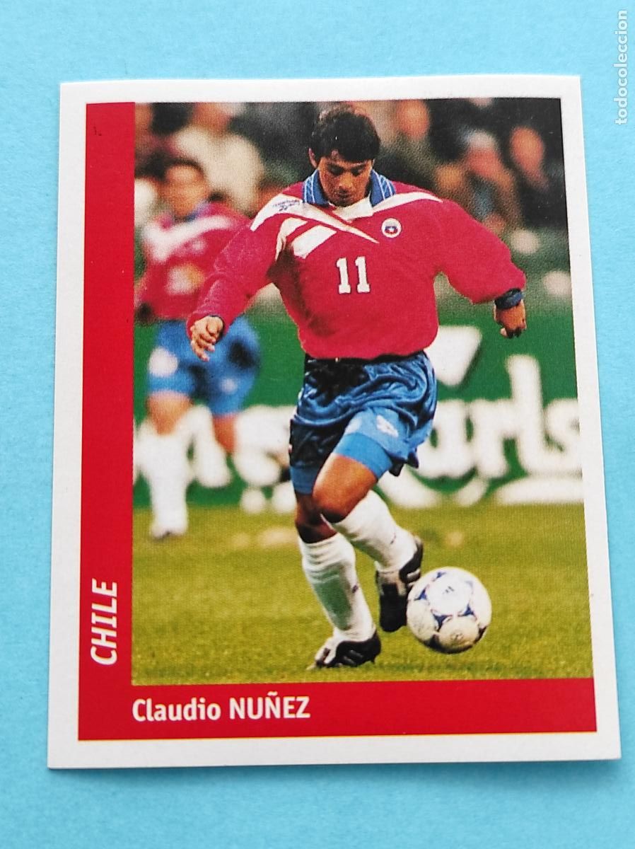 Cromos de f&uacute;tbol: 91 CLAUDIO NUNEZ (CHILE) - CROMO MUNDIAL FRANCIA 1998 DS FRANCE 98 DSWC98 WORLD CUP