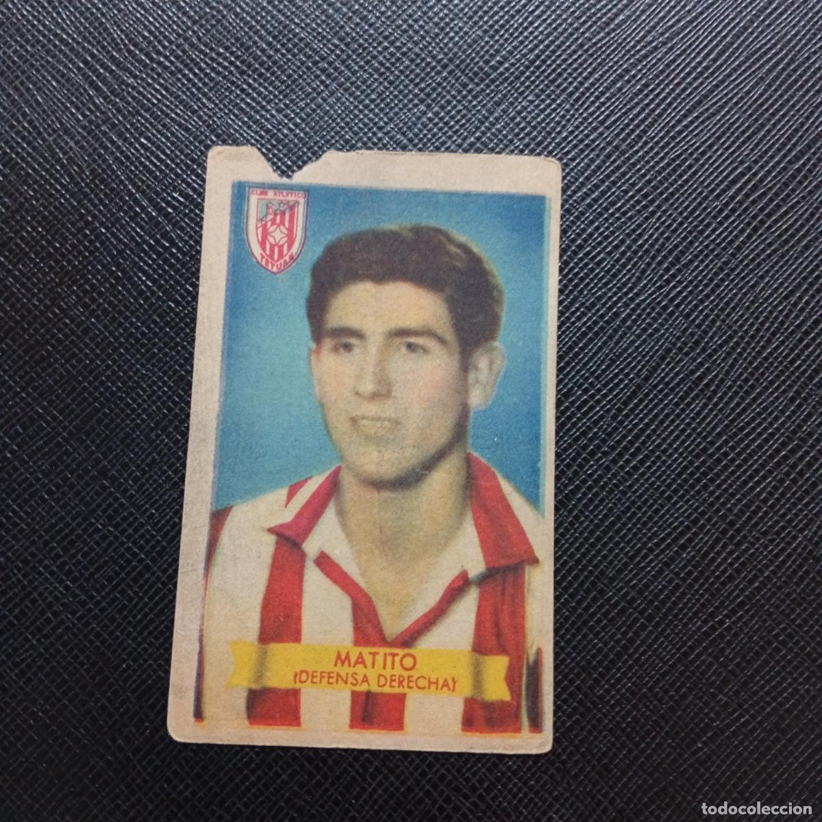 Cromos de f&uacute;tbol: MATITO TETUAN BRUGUERA 1949 1950 CROMO FUTBOL 49 50 LIGA - SIN PEGAR - A101 PG298
