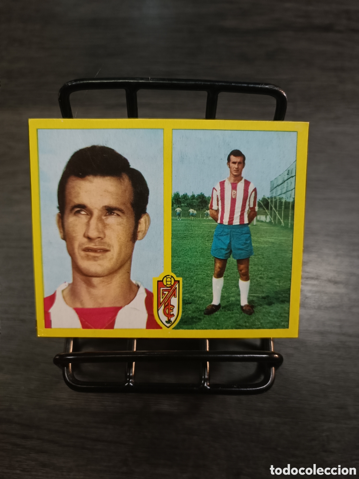 Football Stickers: 1972 Liga Este Porta Granada despegado