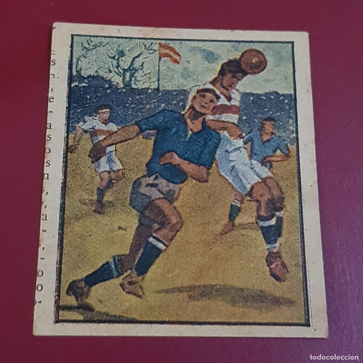 Cromos de f&uacute;tbol: ESPA&Ntilde;A - CROMO ESTUDIANTIL - 41 - 1941 - JUEGO DE FUTBOL 87 - NUNCA PEGADO