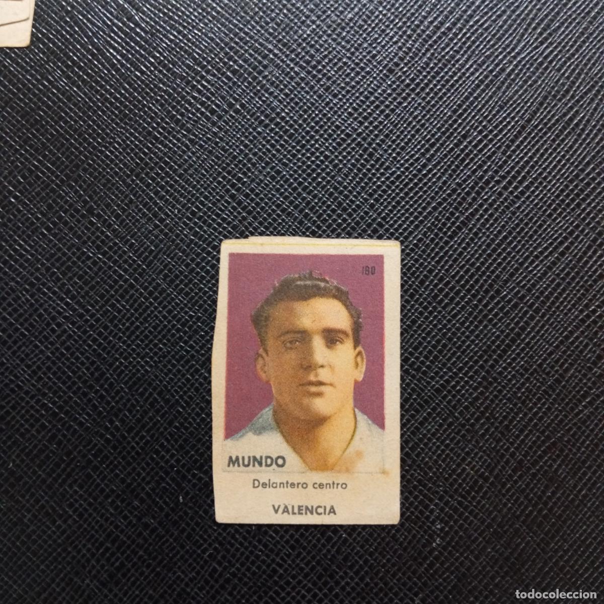 Cromos de f&uacute;tbol: 180 MUNDO VALENCIA BRUGUERA 1944 1945 CROMO FUTBOL 44 45 LIGA - SIN PEGAR - A101 PG316