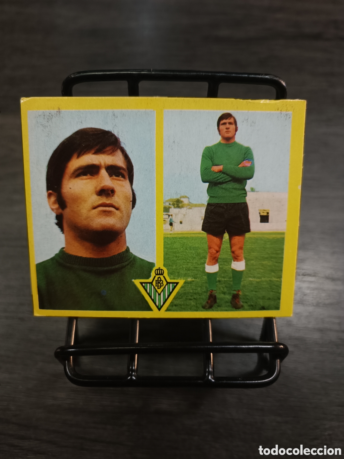 Cromos de f&uacute;tbol: 1972 Liga Este Campos Betis despegado