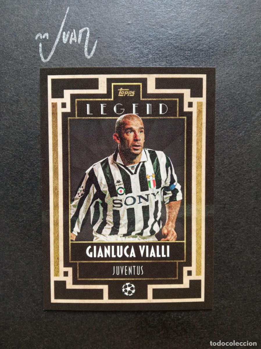 Cromos de f&uacute;tbol: LEGENDS GIANLUCA VIALLI JUVENTUS ITALIA ITALY⚽ TOPPS &reg; DECO UCL UEFA CHAMPIONS 2021 2022 21 22 NUEVO