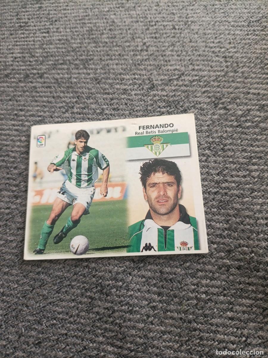 Cromos de f&uacute;tbol: Ed.este 99/00 Fernando Betis