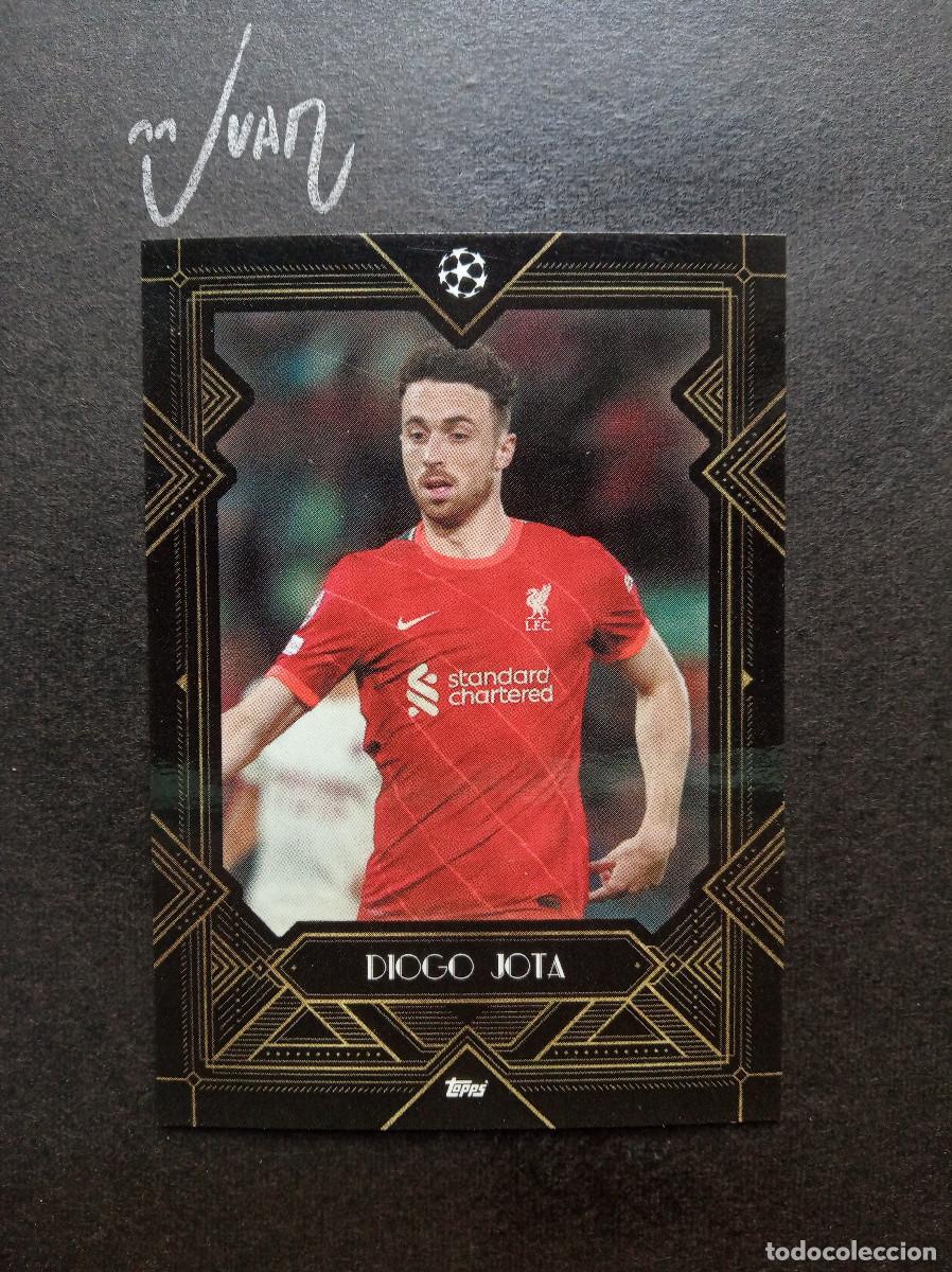 Fu&szlig;ball-Sticker: DIOGO JOTA LIVERPOOL PORTUGAL ⚽ TOPPS &reg; DECO UCL UEFA CHAMPIONS LEAGUE 2021 2022 21 22 NUEVO