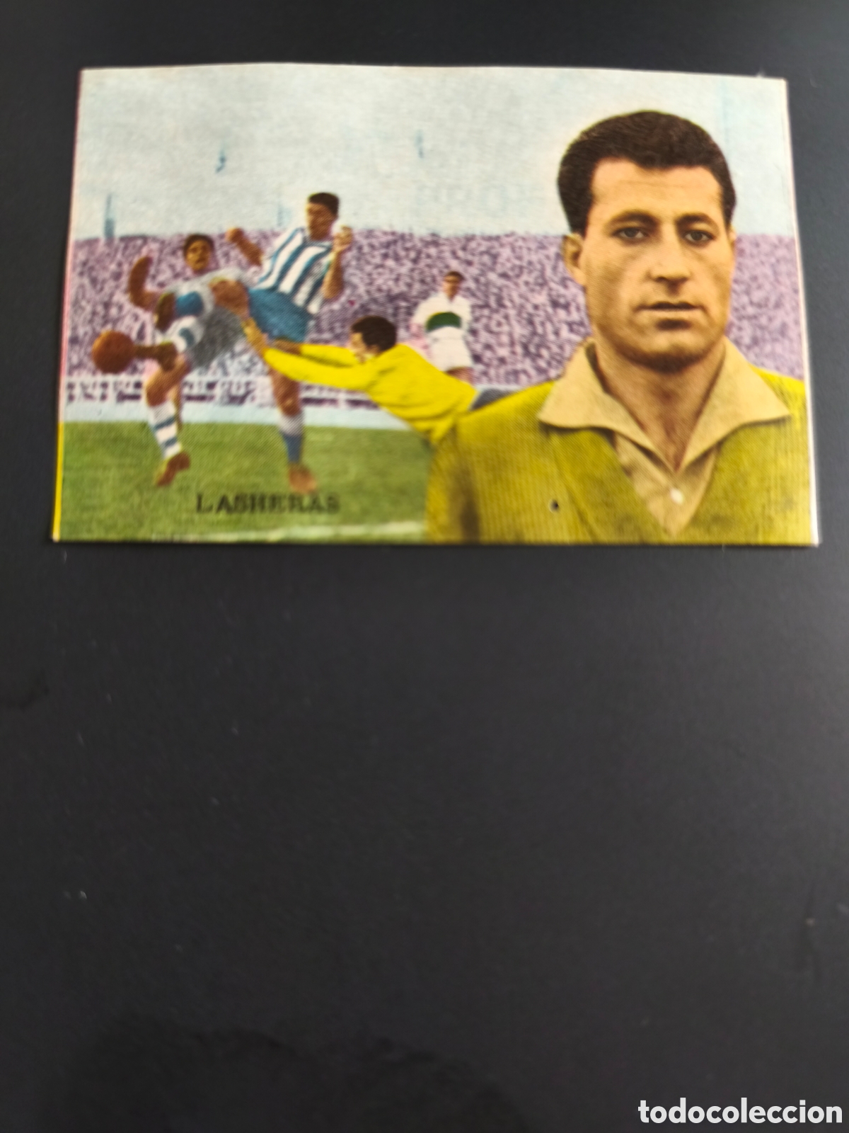 Cromos de f&uacute;tbol: LASHERAS MALAGA FHER DISGRA 1962 1963 CROMO FUTBOL LIGA 62 63 - 171 MUY BUEN ESTADO