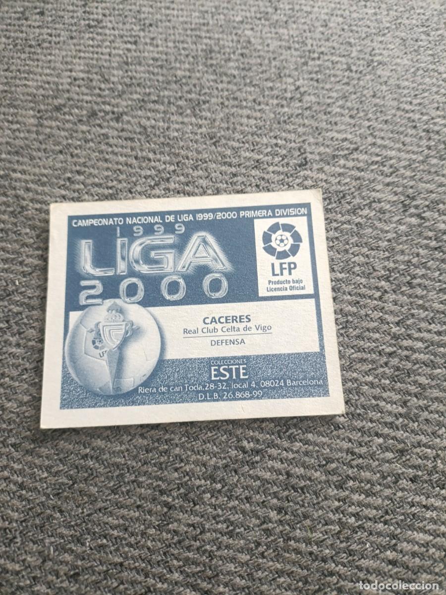 Cromos de f&uacute;tbol: Ed este 99/00 C&aacute;ceres Celta de Vigo - Foto 2