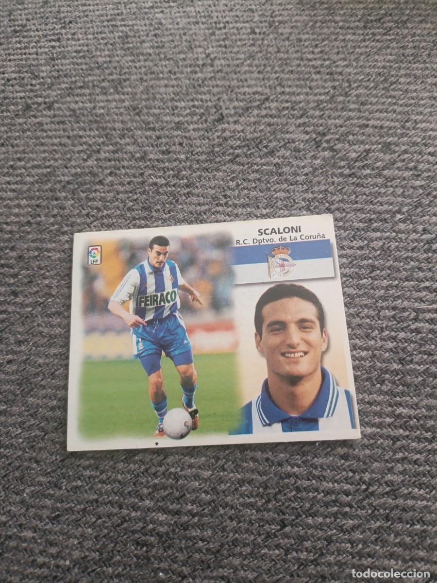 Cromos de f&uacute;tbol: Ed.este 99/00 Scaloni Deportivo de la Coru&ntilde;a