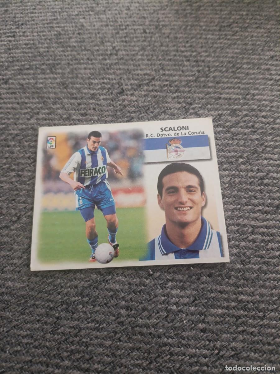 Cromos de f&uacute;tbol: Ed.este 99/00 Scaloni Deportivo de la Coru&ntilde;a
