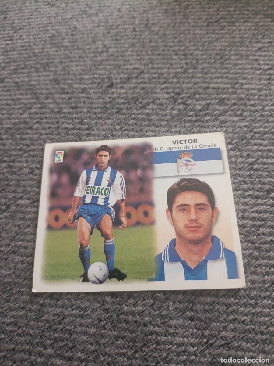 Cromos de f&uacute;tbol: Ed.este 99/00 V&iacute;ctor Deportivo de la Coru&ntilde;a