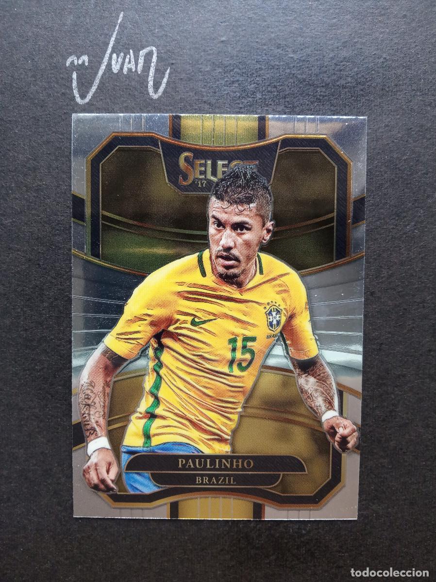 Cromos de f&uacute;tbol: N&ordm; 44 PAULINHO BRASIL FC BARCELONA ⚽ PANINI &reg; SELECT FIFA 2017 2018 17 18 NUEVO