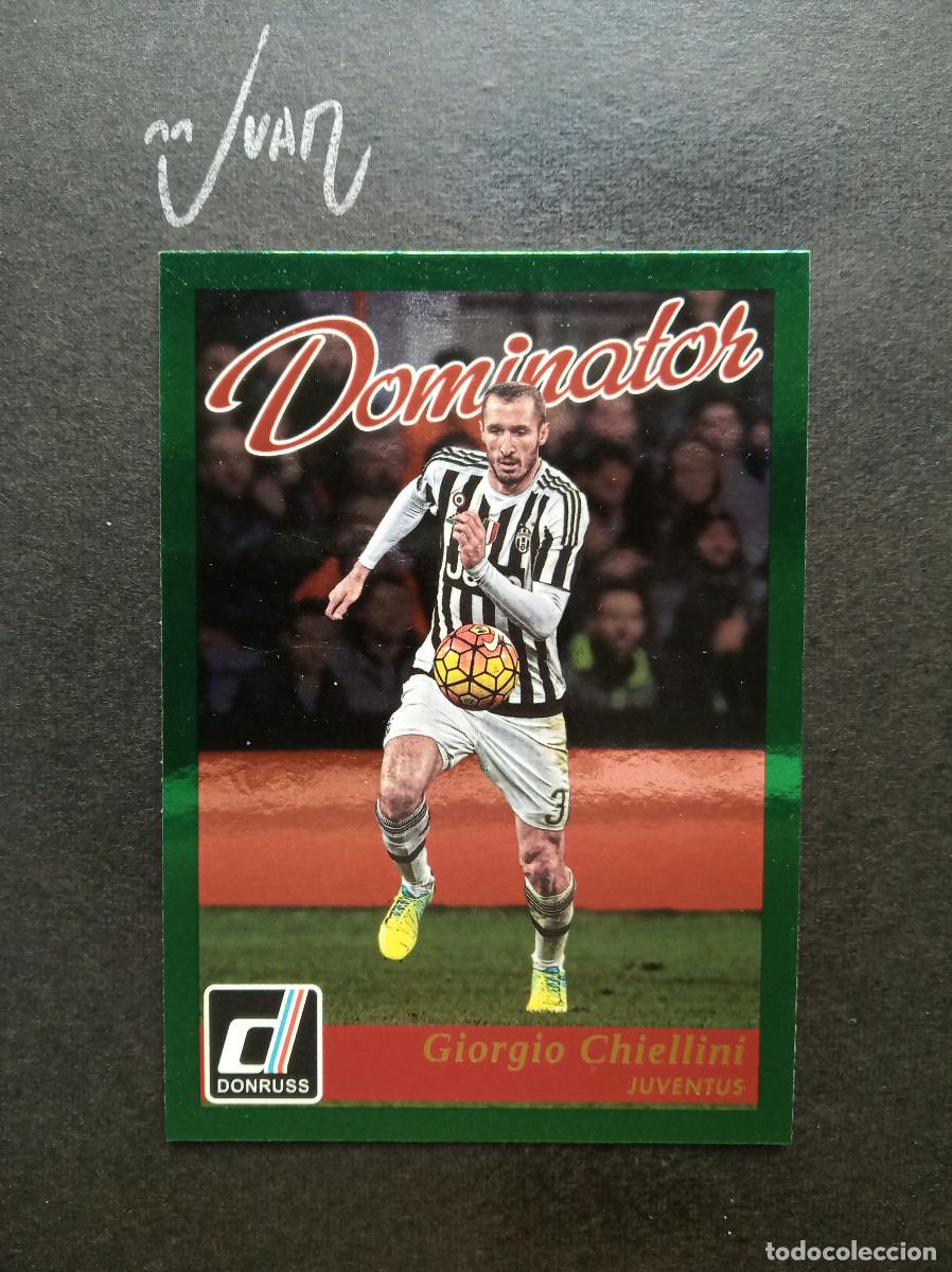Cromos de f&uacute;tbol: N&ordm; 50 DOMINATOR CHIELLINI JUVENTUS ITALIA ITALY ⚽ PANINI &reg; DONRUSS FIFA 2016 2017 16 17 NUEVO