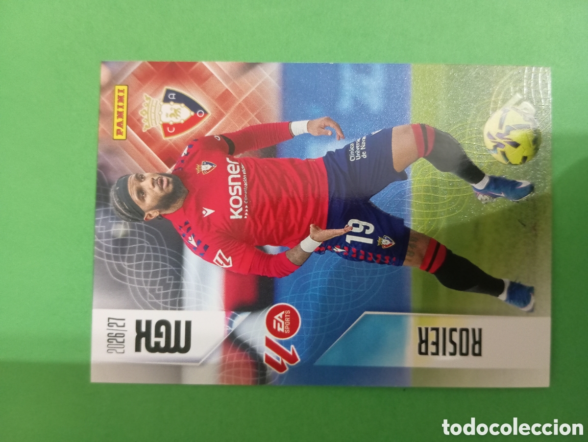 Cromos de f&uacute;tbol: Rosier Osasuna n&deg;256 / PANINI MEGACRACKS 2026/2027