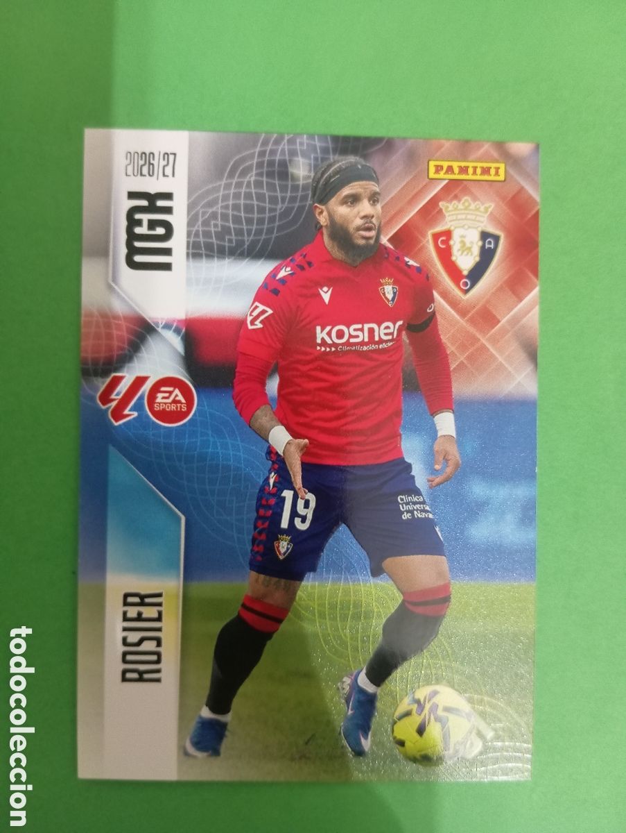 Cromos de f&uacute;tbol: Rosier Osasuna n&deg;256 / PANINI MEGACRACKS 2026/2027