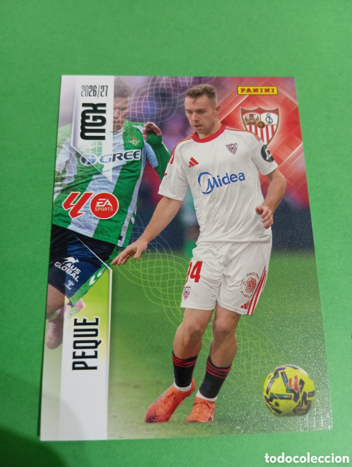 Cromos de f&uacute;tbol: Peque Sevilla n&deg;339 / PANINI MEGACRACKS 2026/2027