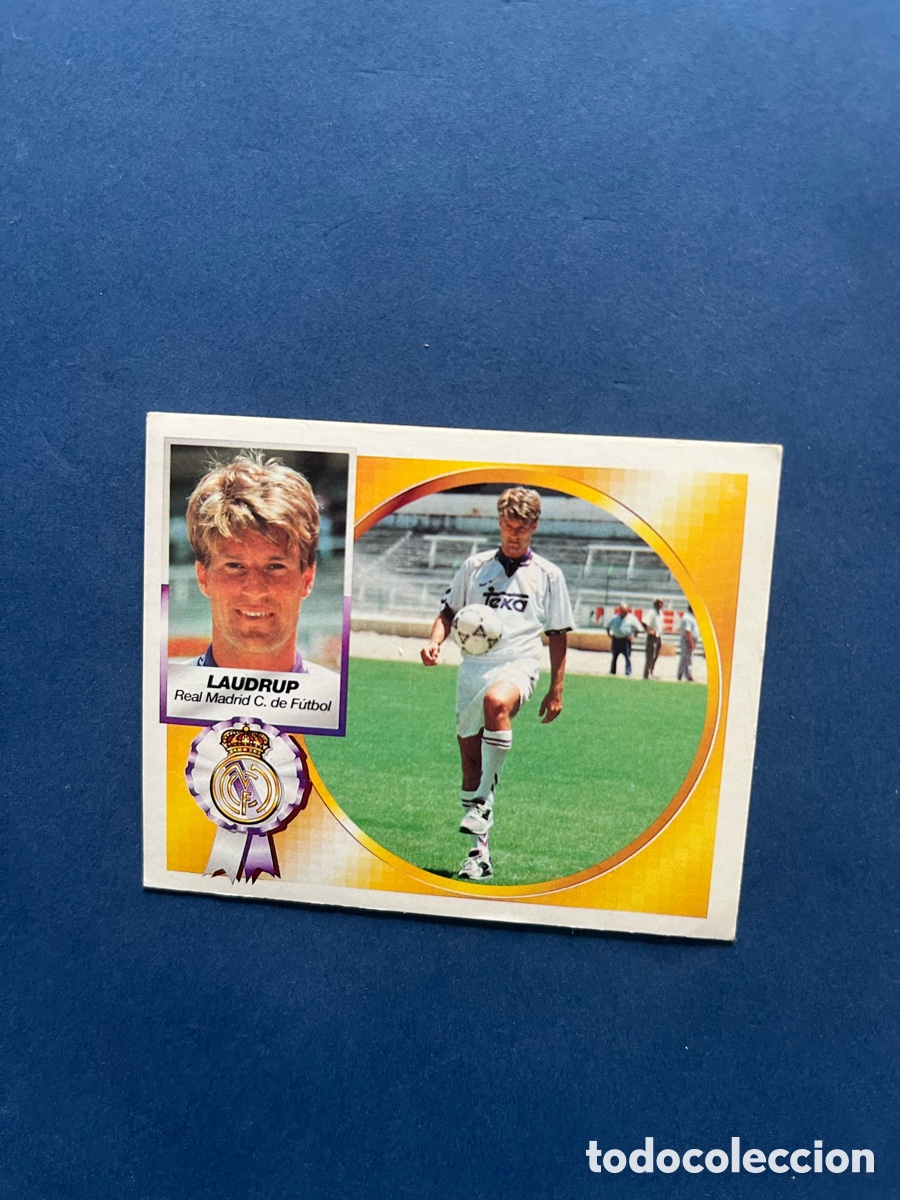 Cromos de f&uacute;tbol: Laudrup Real Madrid Este 1994-95 sin pegar .