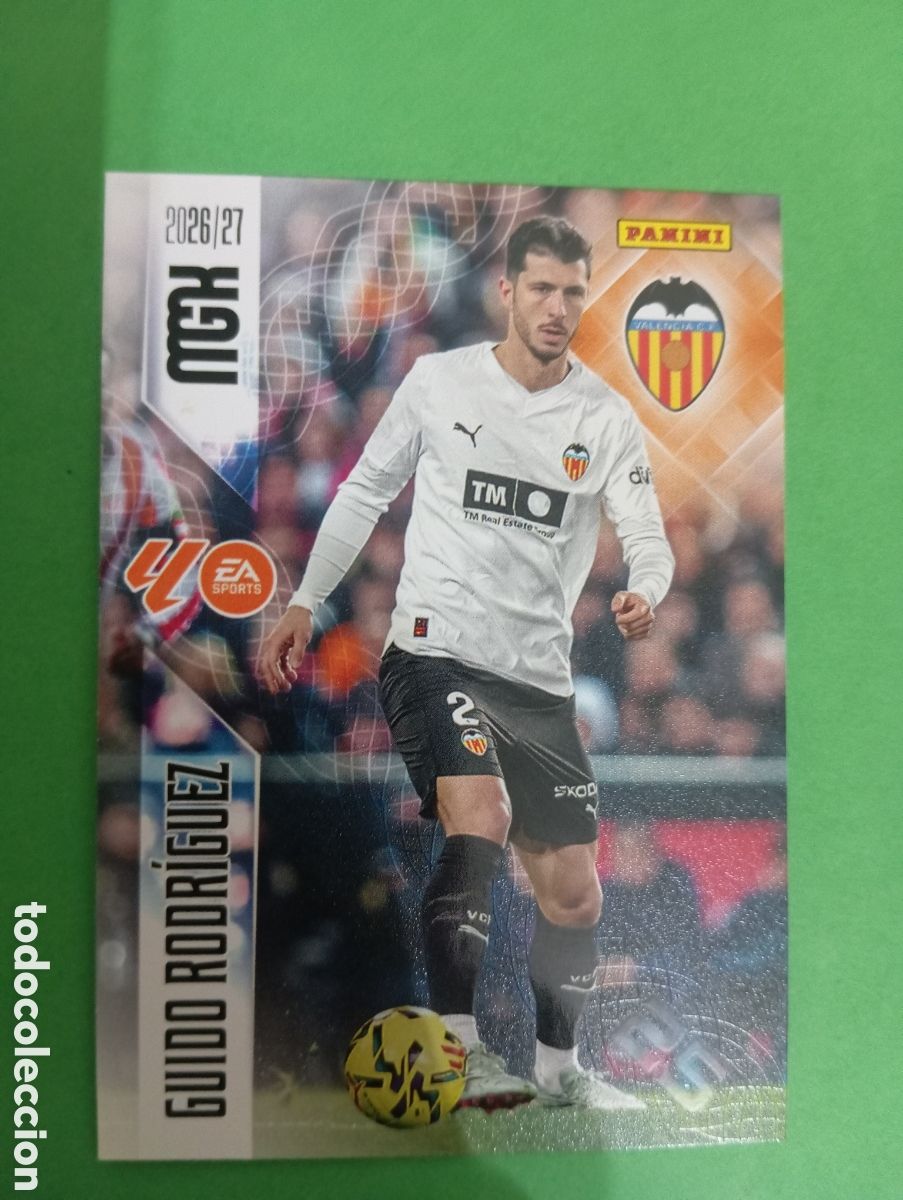 Cromos de f&uacute;tbol: Guido Rodr&iacute;guez Valencia n&deg;353 / PANINI MEGACRACKS 2026/2027