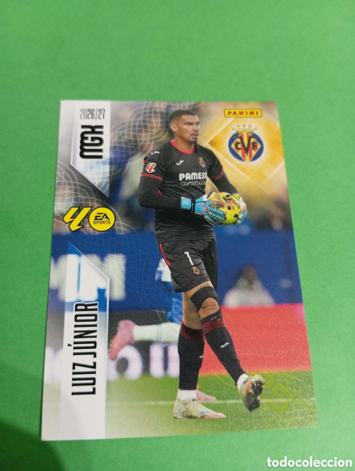 Cromos de f&uacute;tbol: Luiz J&uacute;nior Villarreal n&deg;362 / PANINI MEGACRACKS 2026/2027