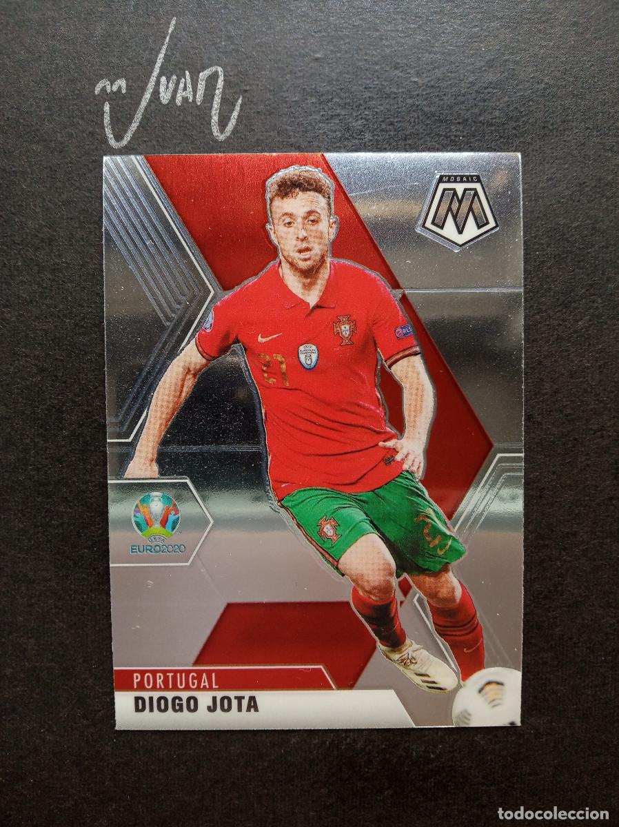 Cromos de f&uacute;tbol: N&ordm; 158 DIOGO JOTA PORTUGAL LIVERPOOL ⚽ PANINI &reg; MOSAIC EURO 2020 2021 20 21 NUEVO