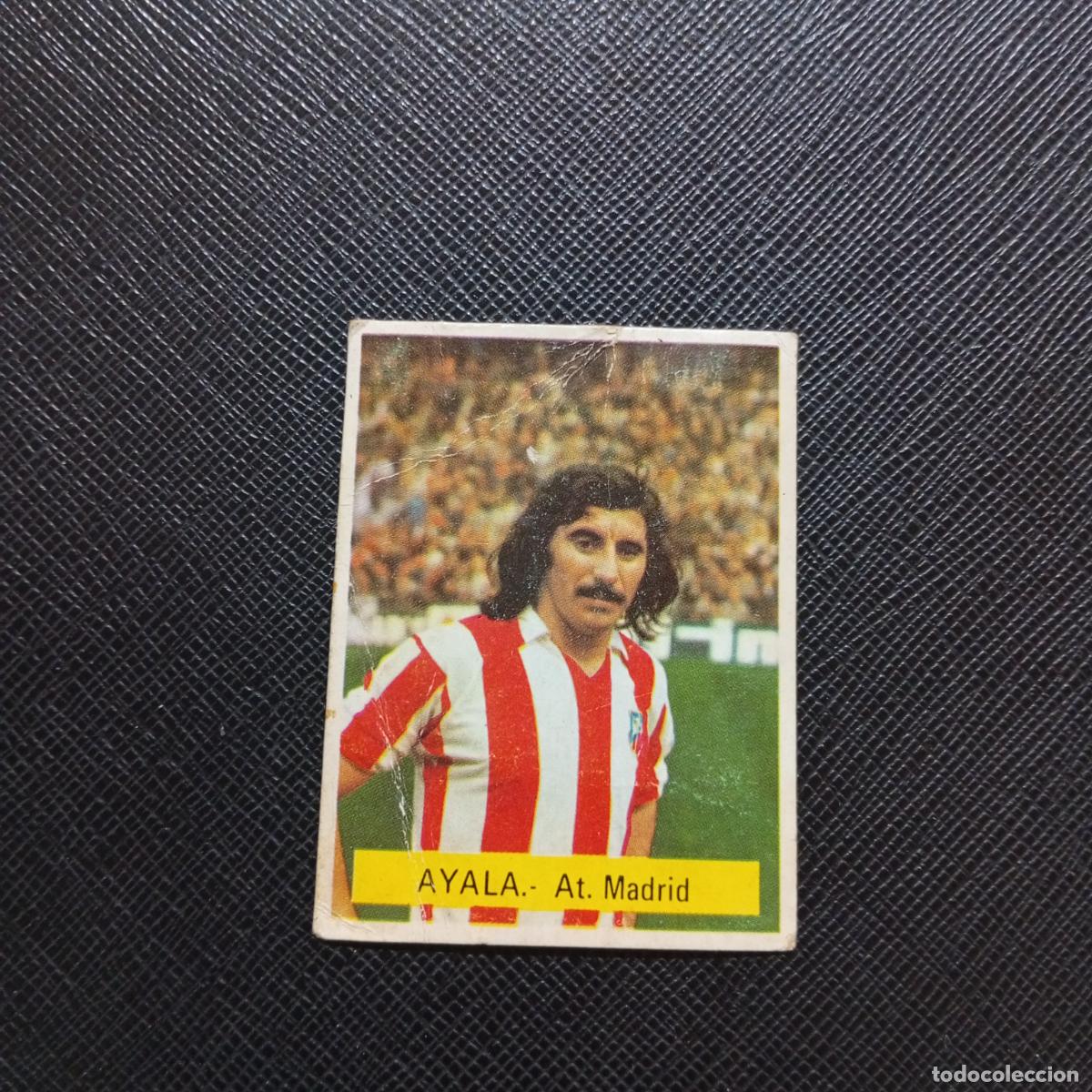 Cromos de f&uacute;tbol: AYALA AT MADRID FINI 1975 1976 CROMO FUTBOL LIGA 75 76 - DESPEGADO - A101 PG361