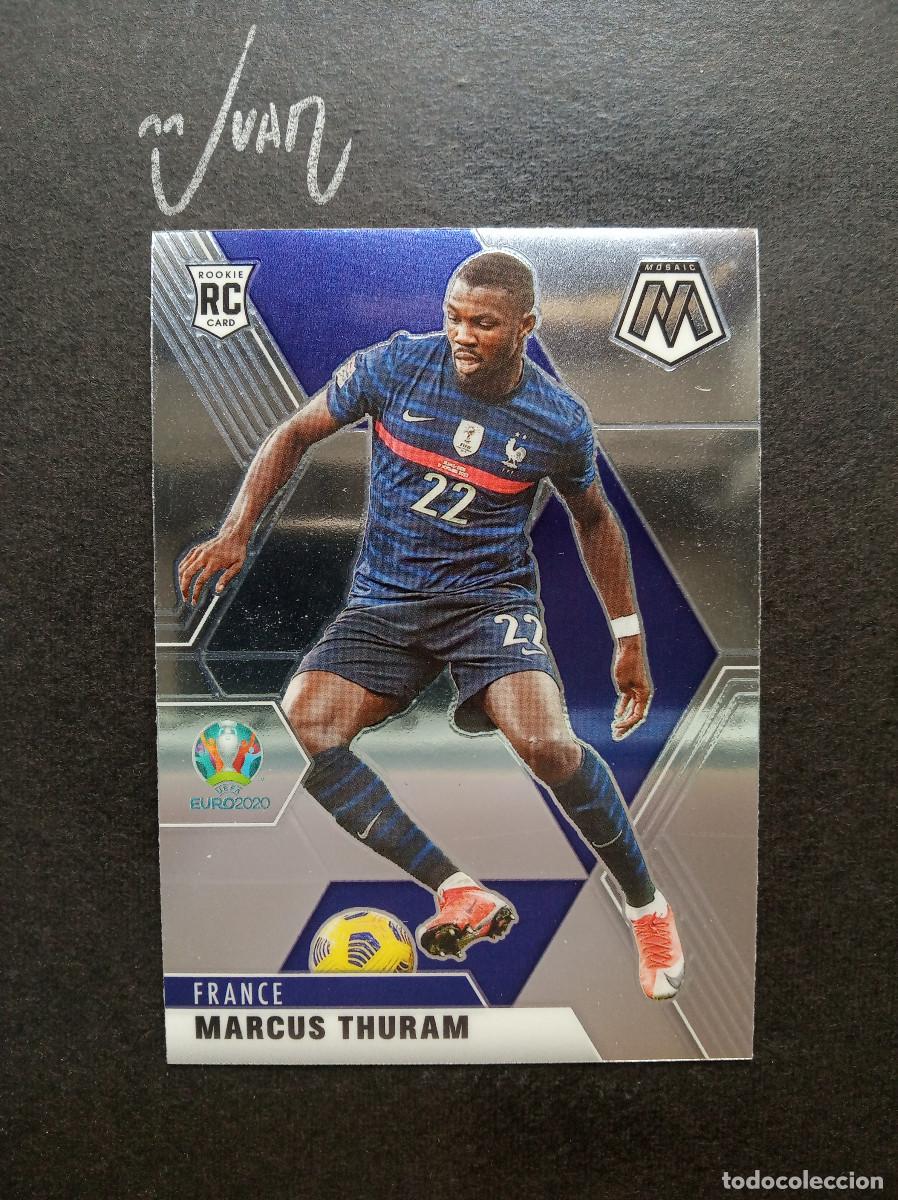 Cromos de f&uacute;tbol: N&ordm; 120 ROOKIE THURAM FRANCIA FC INTERNAZIONALE MILANO ⚽ PANINI &reg; MOSAIC EURO 2020 2021 20 21 NUEVO