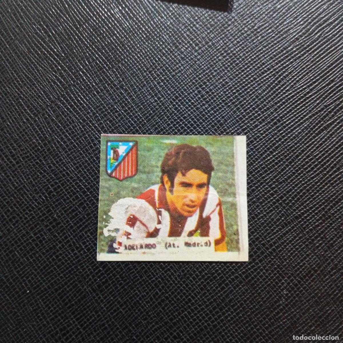 Cromos de f&uacute;tbol: ADELARDO AT MADRID POKER DE ASES SOLANO 1972 1973 CROMO FUTBOL 72 73 - SIN PEGAR - A101 PG370