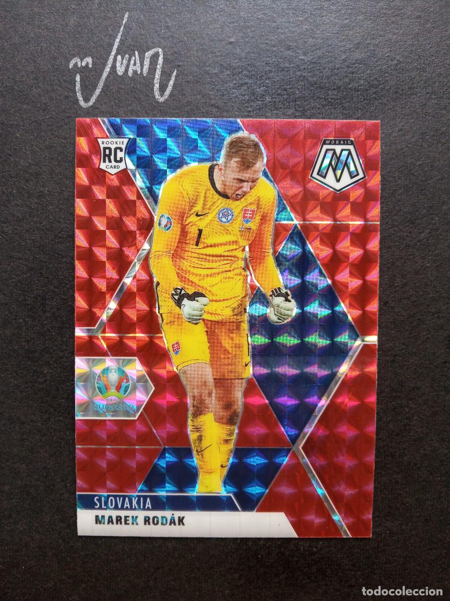 Cromos de f&uacute;tbol: N&ordm; 88 PARALELA RED PRIZM ROOKIE RODAK ESLOVAQUIA ⚽ PANINI &reg; MOSAIC EURO 2020 2021 20 21 NUEVO