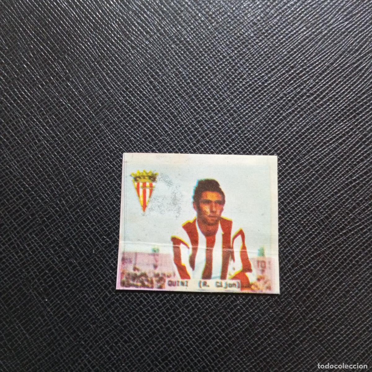 Cromos de f&uacute;tbol: QUINI SPORTING GIJON POKER DE ASES SOLANO 1972 1973 CROMO FUTBOL 72 73 - SIN PEGAR - A101 PG370