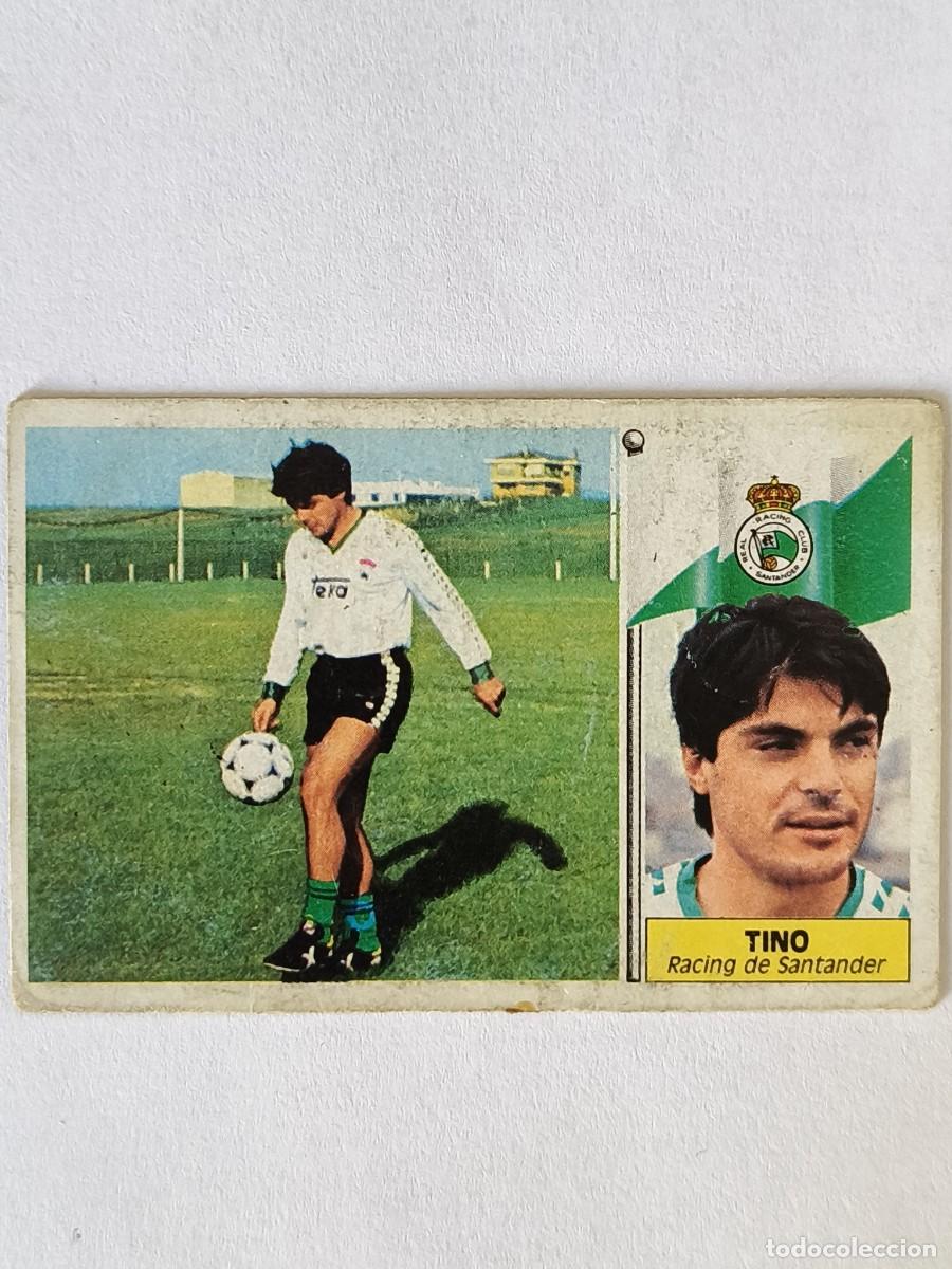 Cromos de f&uacute;tbol: TINO RACING SANTANDER 86/87 ESTE