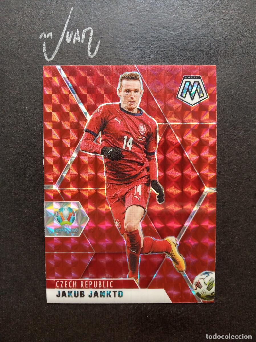 Cromos de f&uacute;tbol: N&ordm; 31 PARALELA RED PRIZM JANKTO REPUBLICA CHECA GETAFE ⚽ PANINI &reg; MOSAIC EURO 2020 2021 20 21 NUEVO
