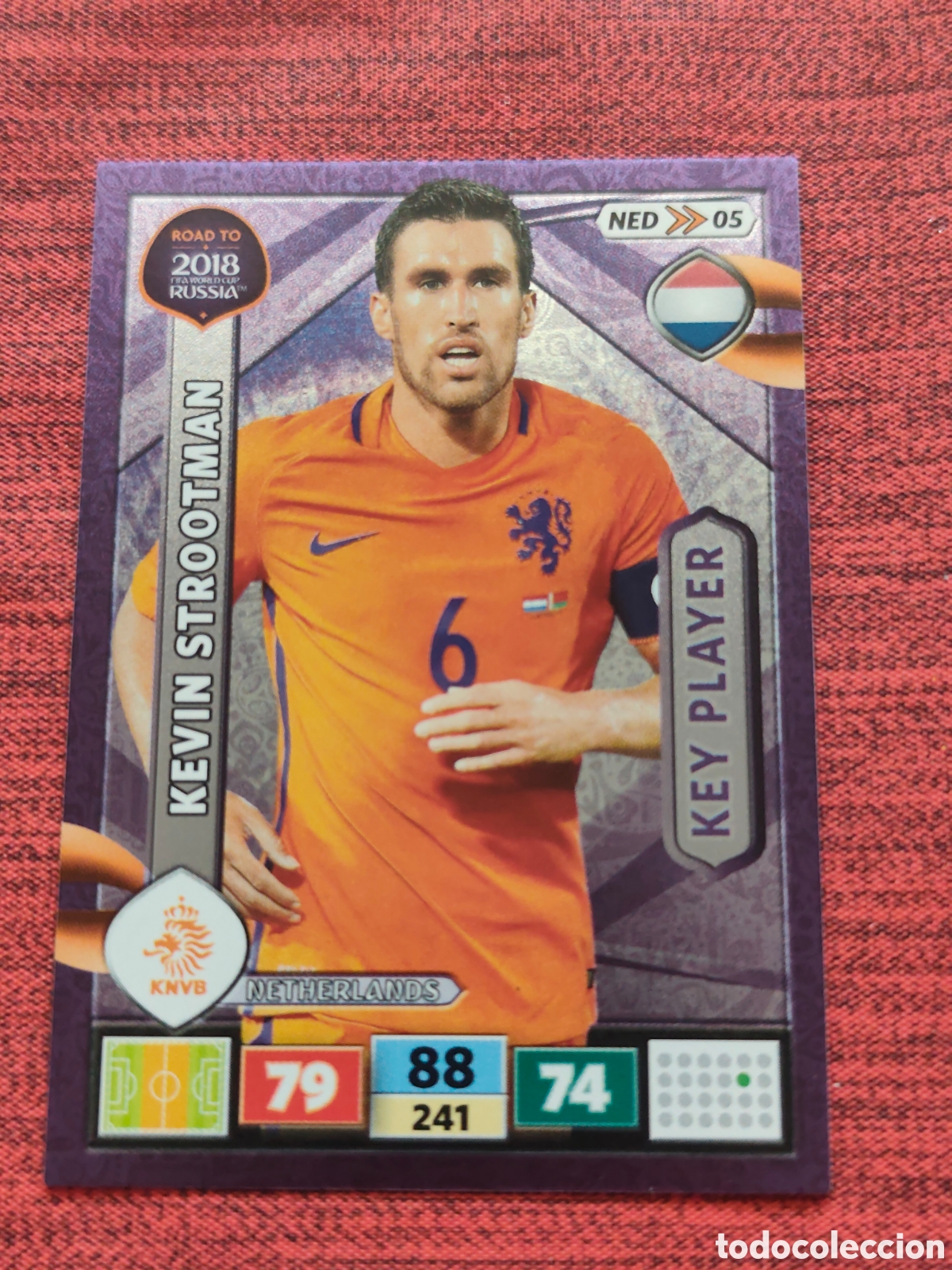 Cromos de f&uacute;tbol: NED_05 STROOTMAN HOLANDA ADRENALYN XL ROAD TO RUSSIA 2018