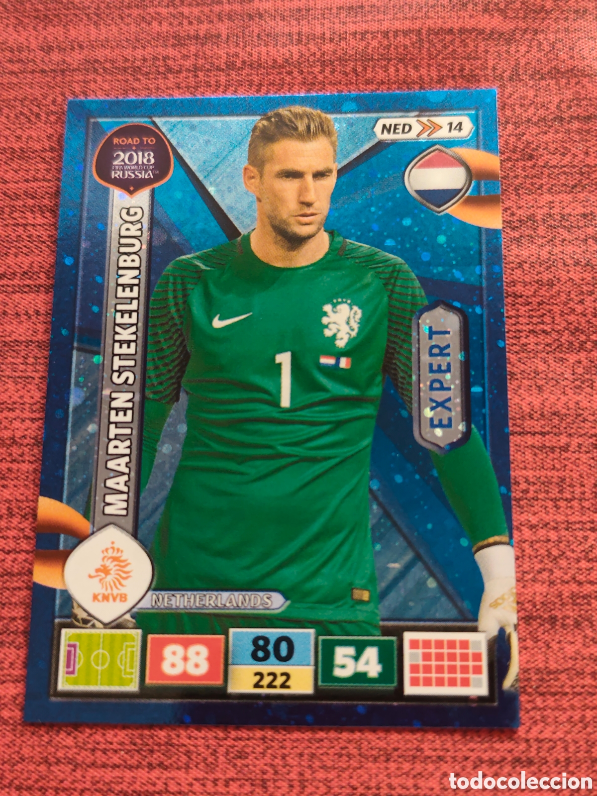 Cromos de f&uacute;tbol: NED_14 STEKELENBURG HOLANDA ADRENALYN XL ROAD TO RUSSIA 2018