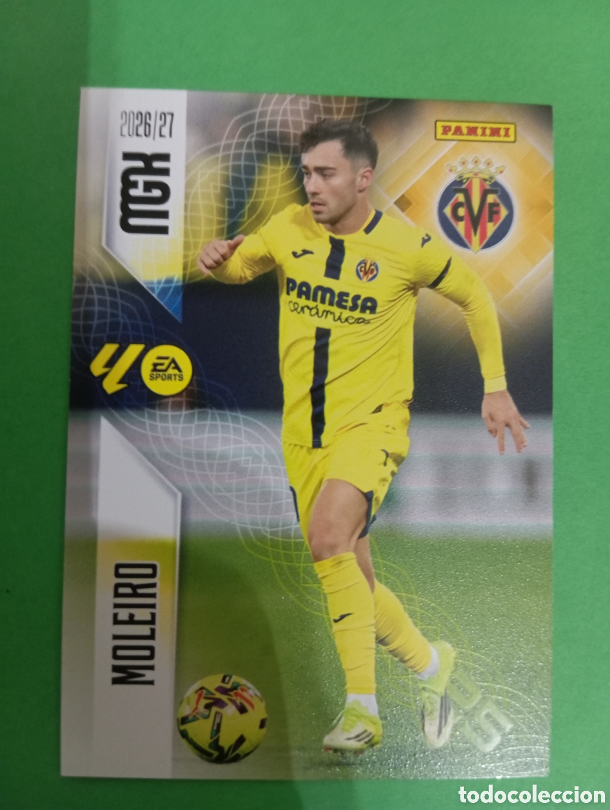 Cromos de f&uacute;tbol: Moleiro Villarreal n&deg;373 / PANINI MEGACRACKS 2026/2027