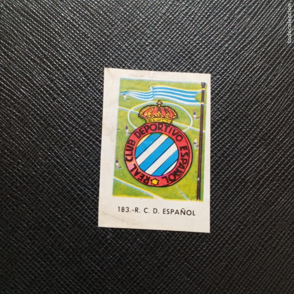Cromos de f&uacute;tbol: 183 ESCUDO ESPA&Ntilde;OL FHER 1961 1962 CROMO 61 62 FUTBOL LIGA - SIN PEGAR - A101 PG388