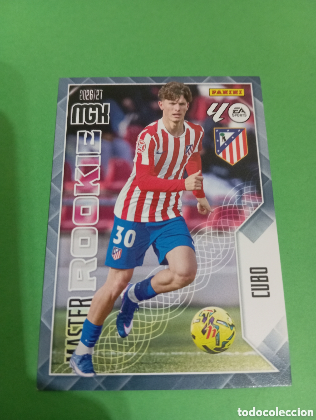Cromos de f&uacute;tbol: Cubo Atl&eacute;tico de Madrid MASTER ROOKIE n&deg;410 / PANINI MEGACRACKS 2026/2027