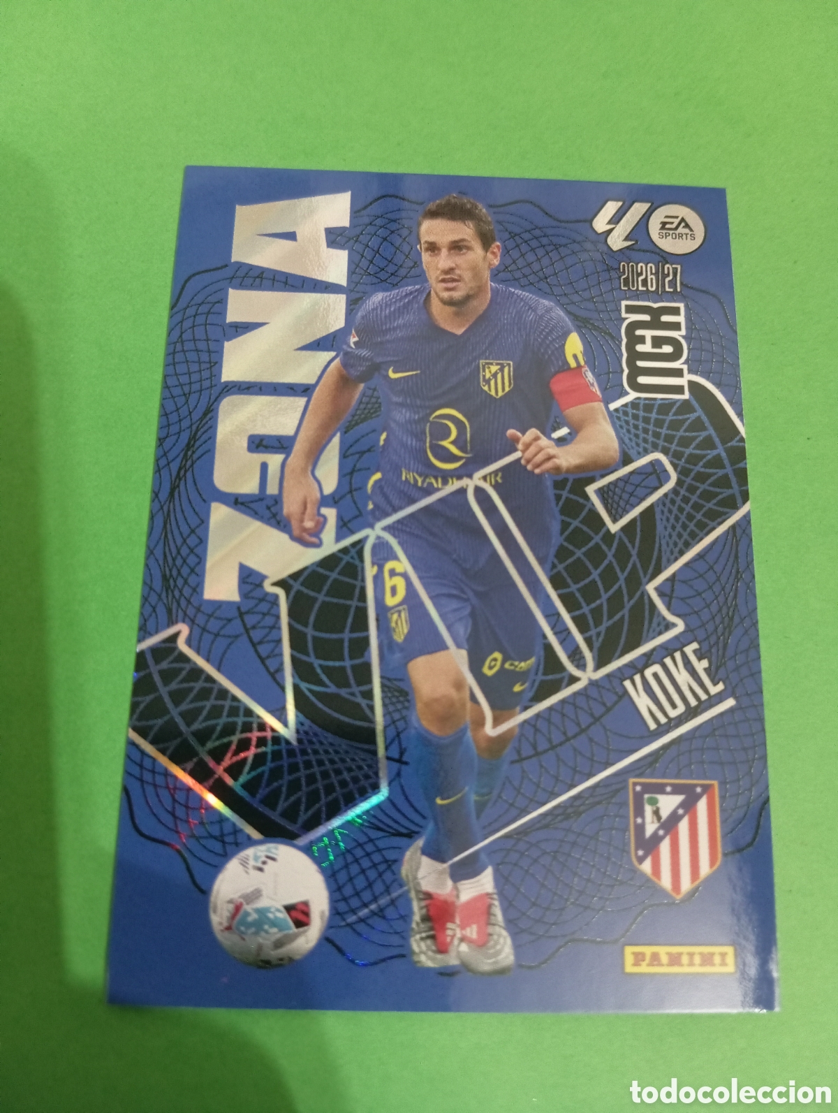 Cromos de f&uacute;tbol: Koke Atl&eacute;tico de Madrid ZONA VIP n&deg;400 / PANINI MEGACRACKS 2026/2027