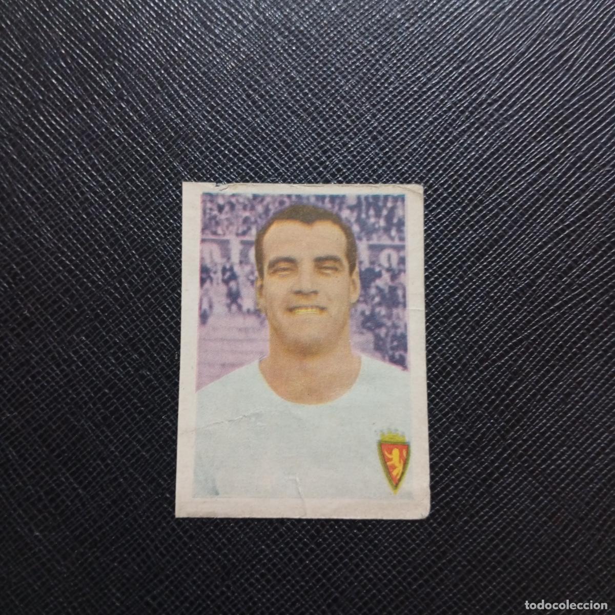 Cromos de f&uacute;tbol: 130 SANTAMARIA ZARAGOZA ROMERO 1966 1967 CROMO 66 67 FUTBOL LIGA - SIN PEGAR - A101 PG397