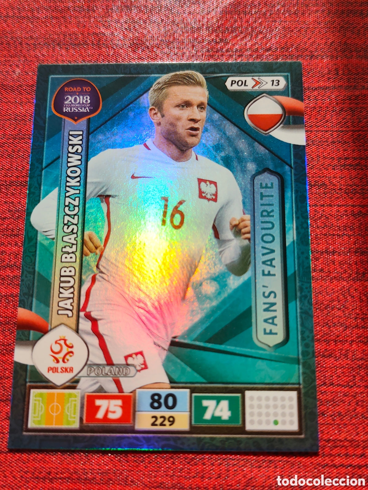 Cromos de f&uacute;tbol: POL_13 BLASZCZYKOWSKI POLONIA ADRENALYN XL ROAD TO RUSSIA 2018