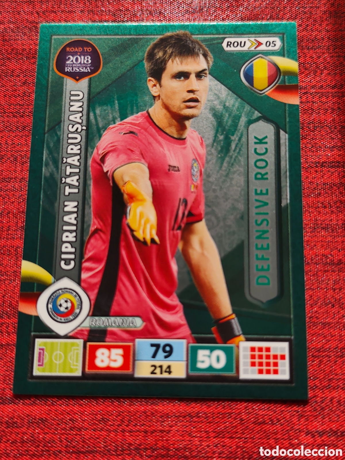 Cromos de f&uacute;tbol: ROU_05 T&Acirc;T&Acirc;RUSANU RUMAN&Iacute;A ADRENALYN XL ROAD TO RUSSIA 2018