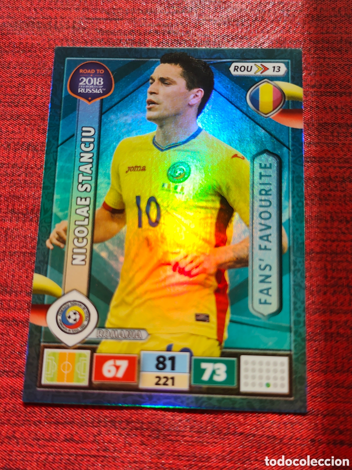 Cromos de f&uacute;tbol: ROU_13 STANCIU RUMAN&Iacute;A ADRENALYN XL ROAD TO RUSSIA 2018