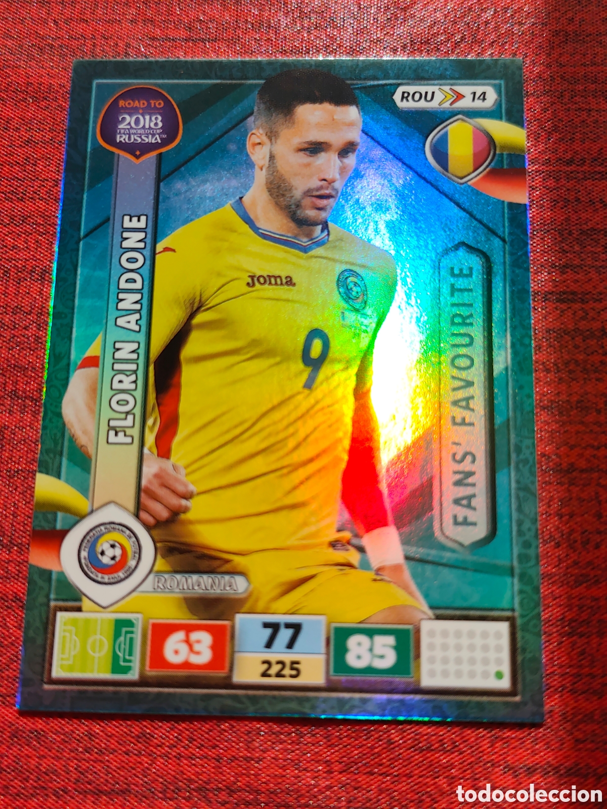 Cromos de f&uacute;tbol: ROU_14 ANDONE RUMAN&Iacute;A ADRENALYN XL ROAD TO RUSSIA 2018